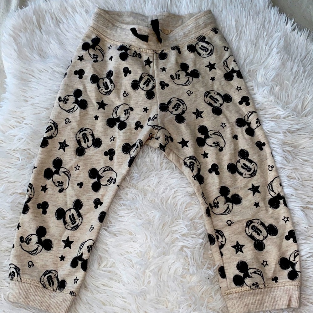 DISNEY JOGGER MICKEY MOUSE SWEATPANTS!